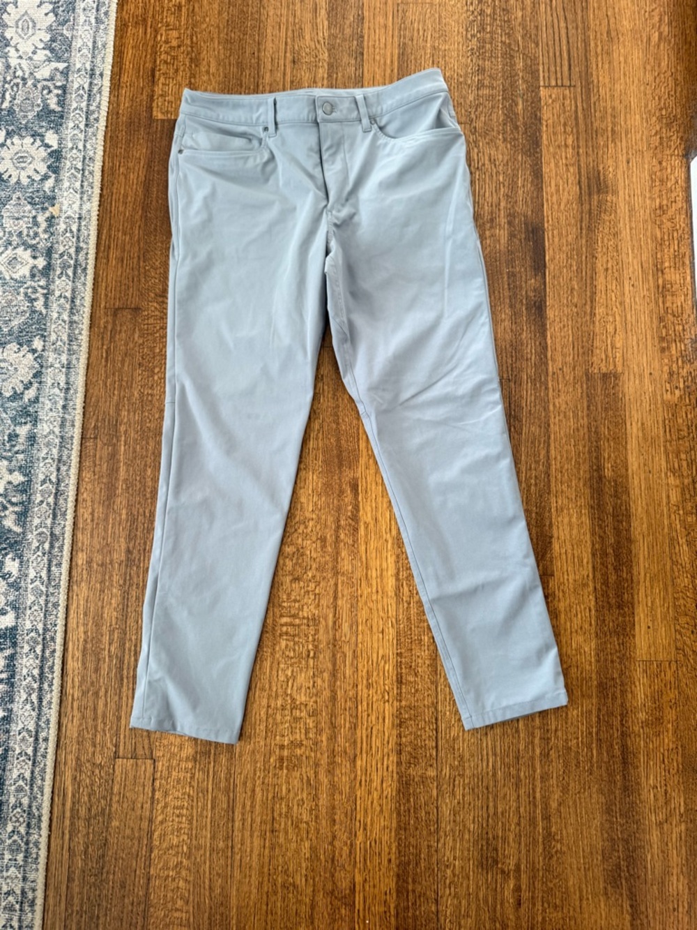 Men’s lululemon  Gray aBC slim fit 5 pocket